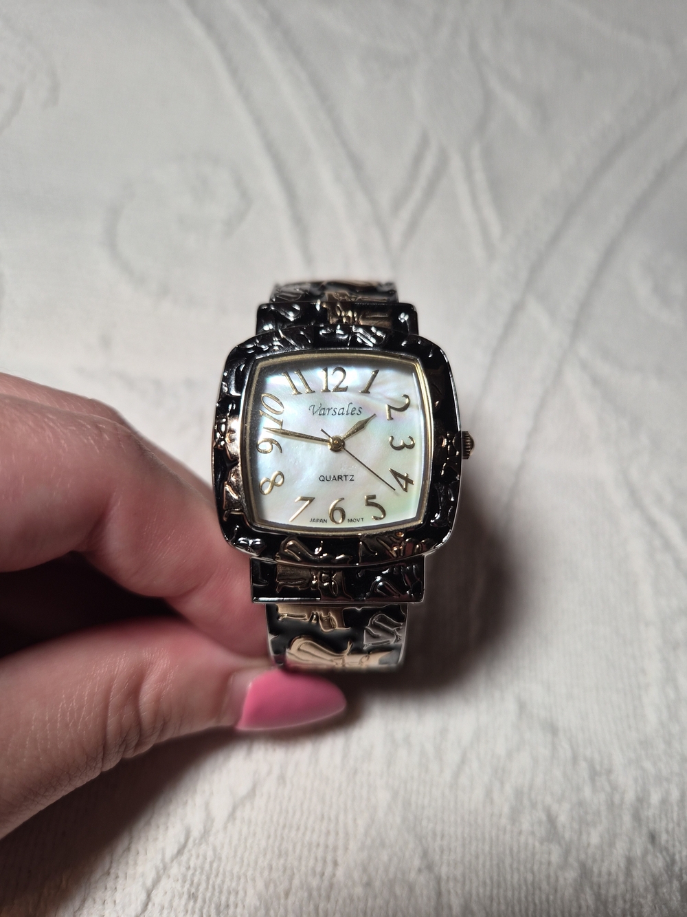 Womens Varsales Watch Cat Print Kitten Cats Novelty Cuff Bracelet Style Analog ✨